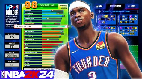 Nba 2k24 builder - Visual Concepts added 27 more NBA 2K 24 MyPLAYER build templates that let you build your character after an existing NBA player. While NBA 2K24 offered a wide selection of player templates at ...